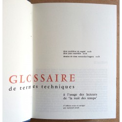 Dom Melchior de Vogüé, Dom Jean Neufville, Dom Wenceslas, Raymond Oursel - Glossaire de termes techniques