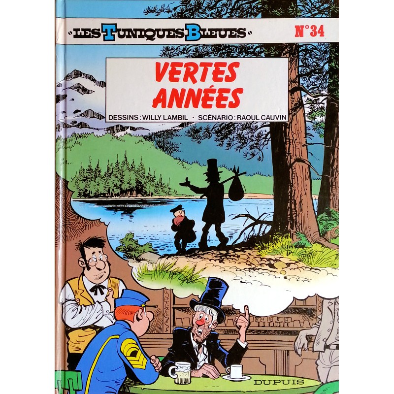 Willy Lambil, Raoul Cauvin - Les tuniques bleues, Tome 34 : Vertes années