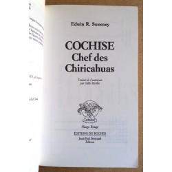 Edwin R. Sweeney - Cochise, chef des Chiricahuas