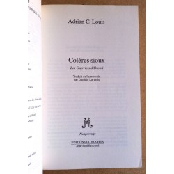 Adrian C. Louis - Colères sioux, les Guerriers d'Iktomi