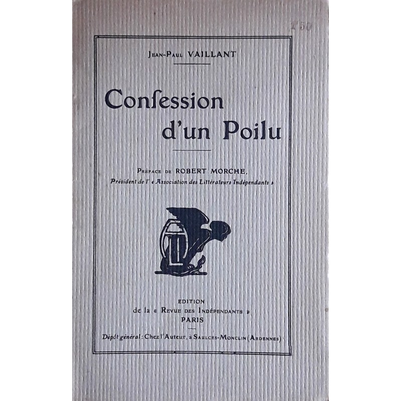 Jean-Paul Vaillant - Confession d'un poilu