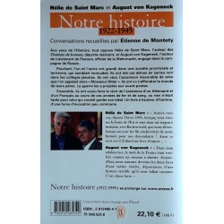 Hélie de Saint Marc & August von Kageneck - Notre histoire, 1922-1945