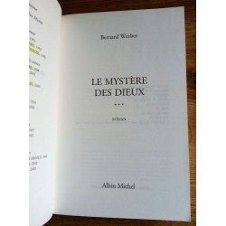 Bernard Werber - Le mystère des Dieux
