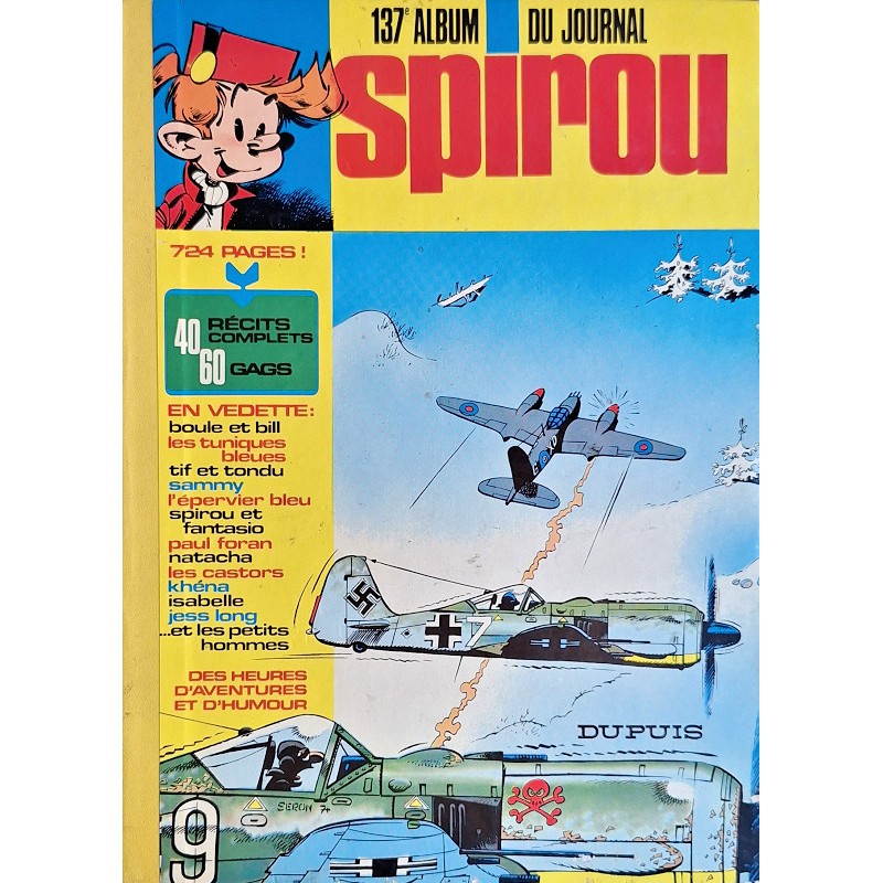 Recueil Spirou N°137