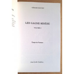 Gérard Boutet - Les gagne-misère, Volume 2 : Nos racines retrouvées