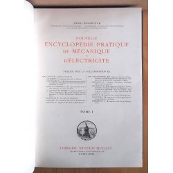 Henry Desarces - Nouvelle encyclopédie pratique de mécanique et d'électricité, Tome 1