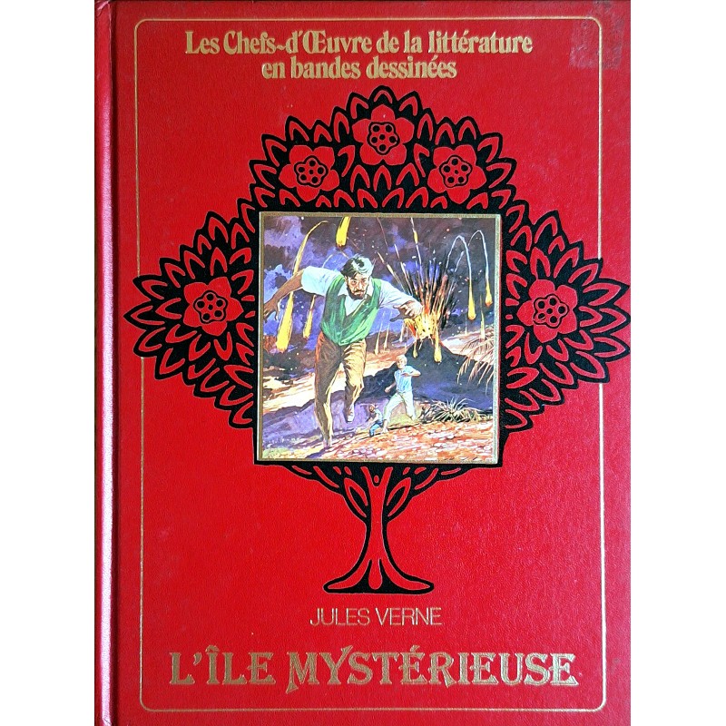 Jules Verne - L'île mystérieuse (illustrée en bandes dessinées)