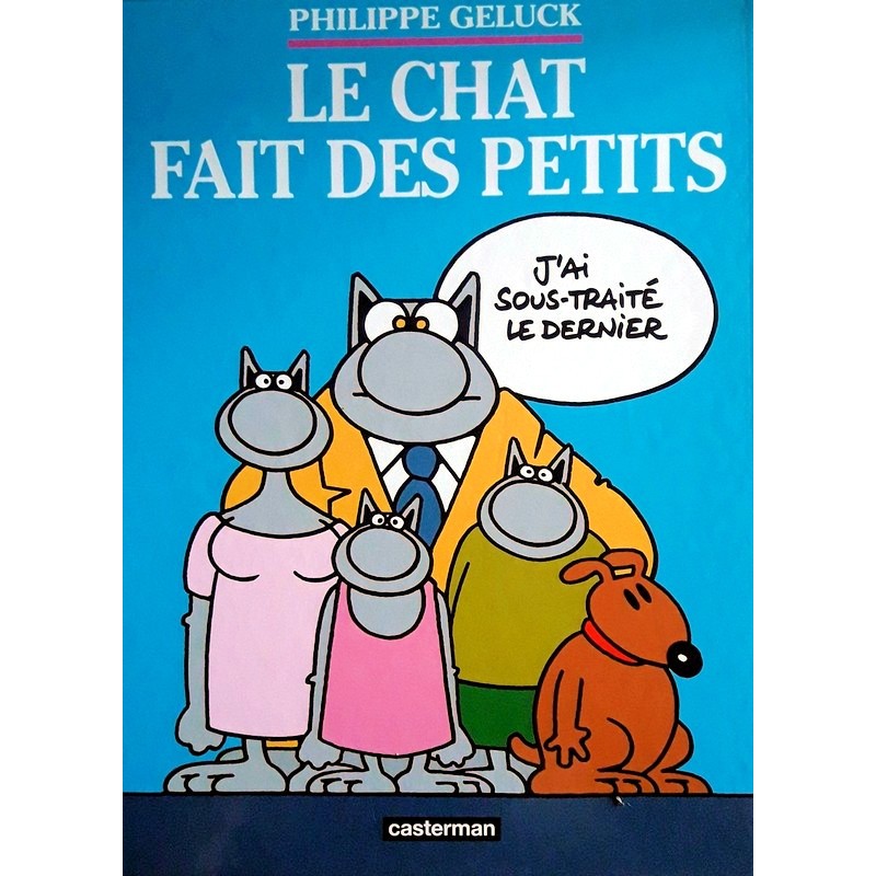 Philippe Geluck - Le Chat : Le chat fait des petits - Coffret 3 volumes