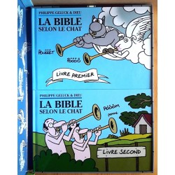 Philippe Geluck - La bible selon le Chat - Coffret 2 volumes