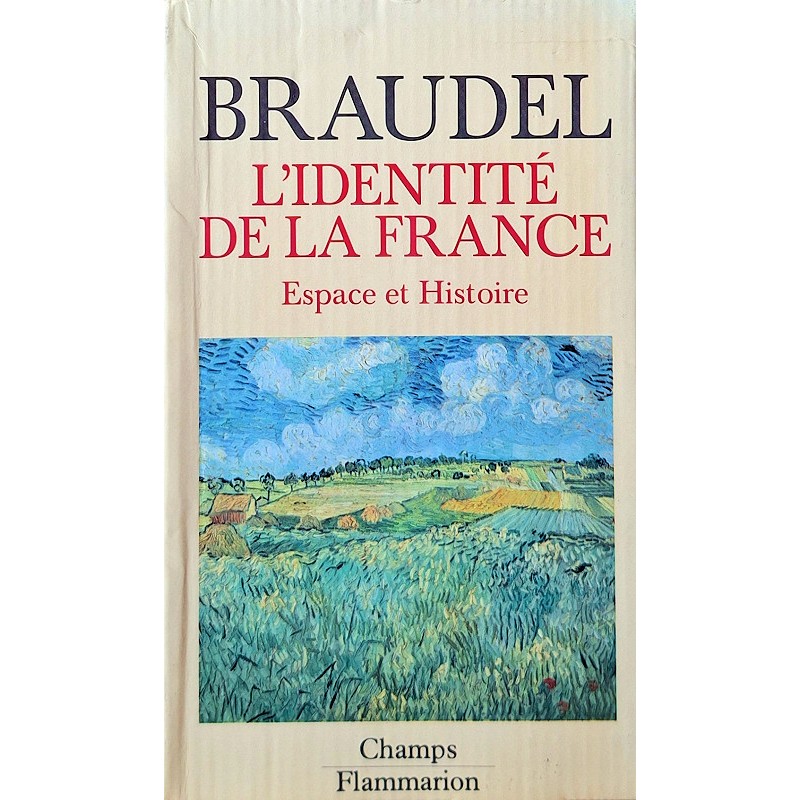 Fernand Braudel - L'identité de la France, Coffret 3 Volumes