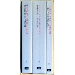 Fernand Braudel - L'identité de la France, Coffret 3 Volumes