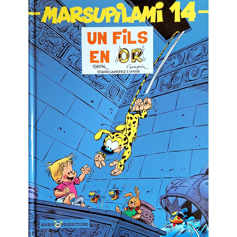 Batem, Bourcquardez & Saive - Marsupilami, Tome 14 : Un fils en or