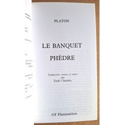 Platon - Le Banquet - Phèdre