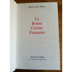 Marie-Claude Bisson - La bonne cuisine française