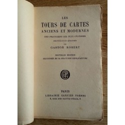 Gaston Robert - Les tours de cartes - Anciens et modernes