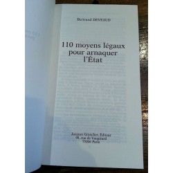 Bertrand Deveaud - 110 moyens légaux pour arnaquer l'État