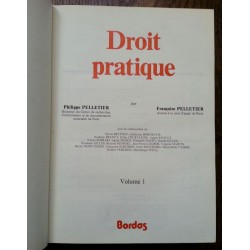Philippe & Françoise Pelletier - Droit pratique, Volume 1