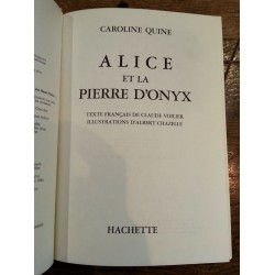 Caroline Quine - Alice et la pierre d'onyx