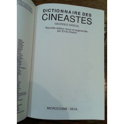 Georges Sadoul - Dictionnaire des cinéastes