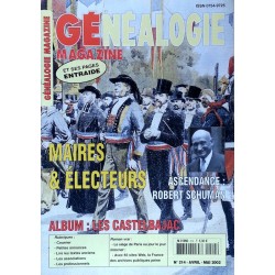 Généalogie Magazine n°214 - Avril - Mai 2002