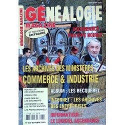 Généalogie Magazine n°230 - Octobre 2003