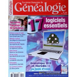 La Revue française de Généalogie n°185 - Décembre 2009 - Janvier 2010