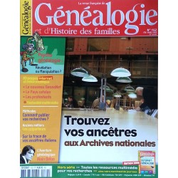 La Revue française de Généalogie n°162 - Février - Mars 2006