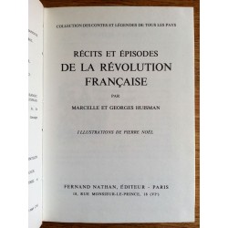 Marcelle et Georges Huisman - Récits et épisodes de la révolution française