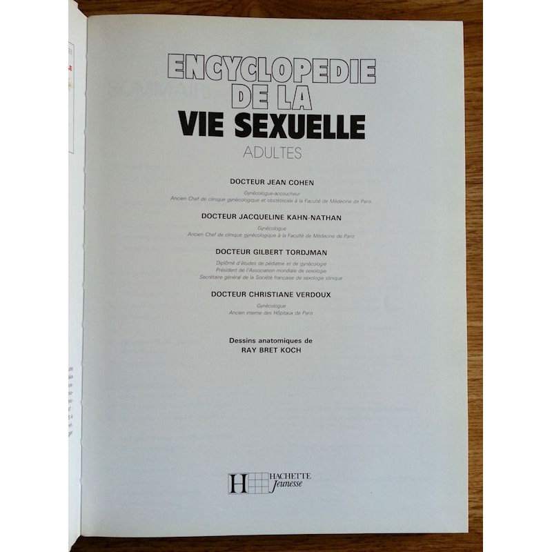 Encyclopédie De La Vie Sexuelle Adultes