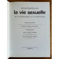 Encyclopédie de la vie sexuelle : Adultes