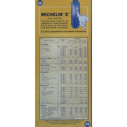 Carte Michelin au 200.000ème, n°66 : Dijon - Mulhouse - 1964