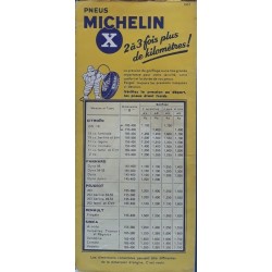 Carte Michelin au 200.000ème, n°66 : Dijon - Mulhouse - 1955