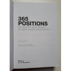 365 Positions : Du sexe où vous voulez, du sexe quand vous voulez