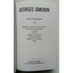Georges Simenon - Tout Simenon, Tome 10