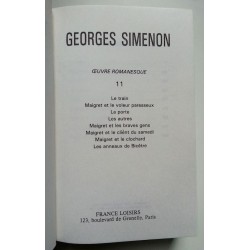 Georges Simenon - Tout Simenon, Tome 11