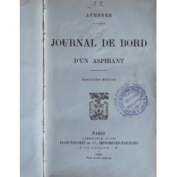 Avesnes - Journal de bord d'un aspirant