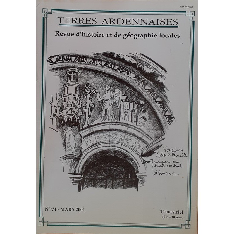 Terres Ardennaises n°74 - Mars 2001