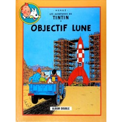 Hergé - Les aventures de Tintin : Objectif Lune / On a marché sur la Lune (Album double)