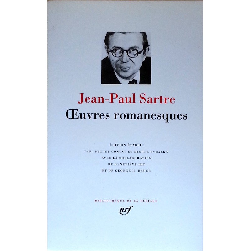 Jean-Paul Sartre - Œuvres romanesques