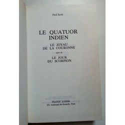 Paul Scott - Le quatuor indien : Le joyau de la couronne - Le jour du scorpion