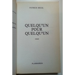 Patrick Segal - Quelqu'un pour quelqu'un