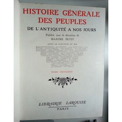 Maxime Petit - Histoire générale des peuples : De l'antiquité à nos jours, Tome 3