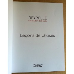 Émile Deyrolle et Louis Albert de Broglie - Leçons de choses de Deyrolle