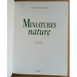 Marie-Hélène Deguilhem - Miniatures nature