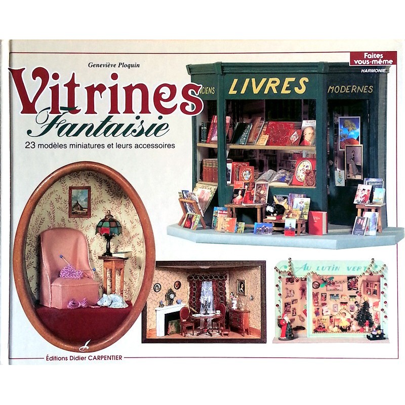 Vitrine Miniature Jouets Anciens -  France