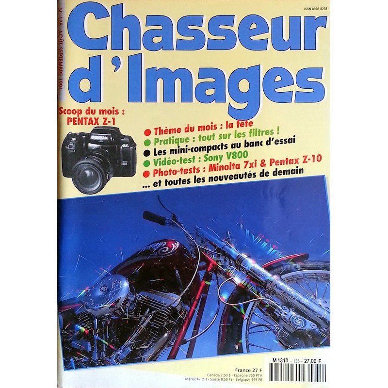 Chasseur d'images N°135 - Août-Septembre 1991