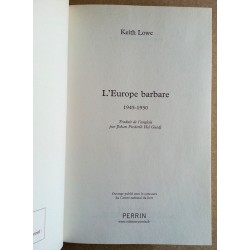 Keith Lowe - L'Europe barbare 1945-1950